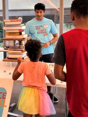 Adarsh Suresh at the South Side Science Festival